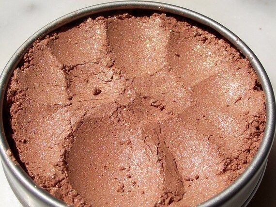 orange shimmer eyeshadow