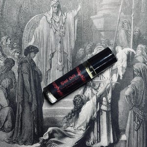 Blood Oath - 12ml Rollerball - High Quality Perfume Oil - Vegan - Gothic Goth Floral Scent - Grapeseed Oil - Organic Oils
