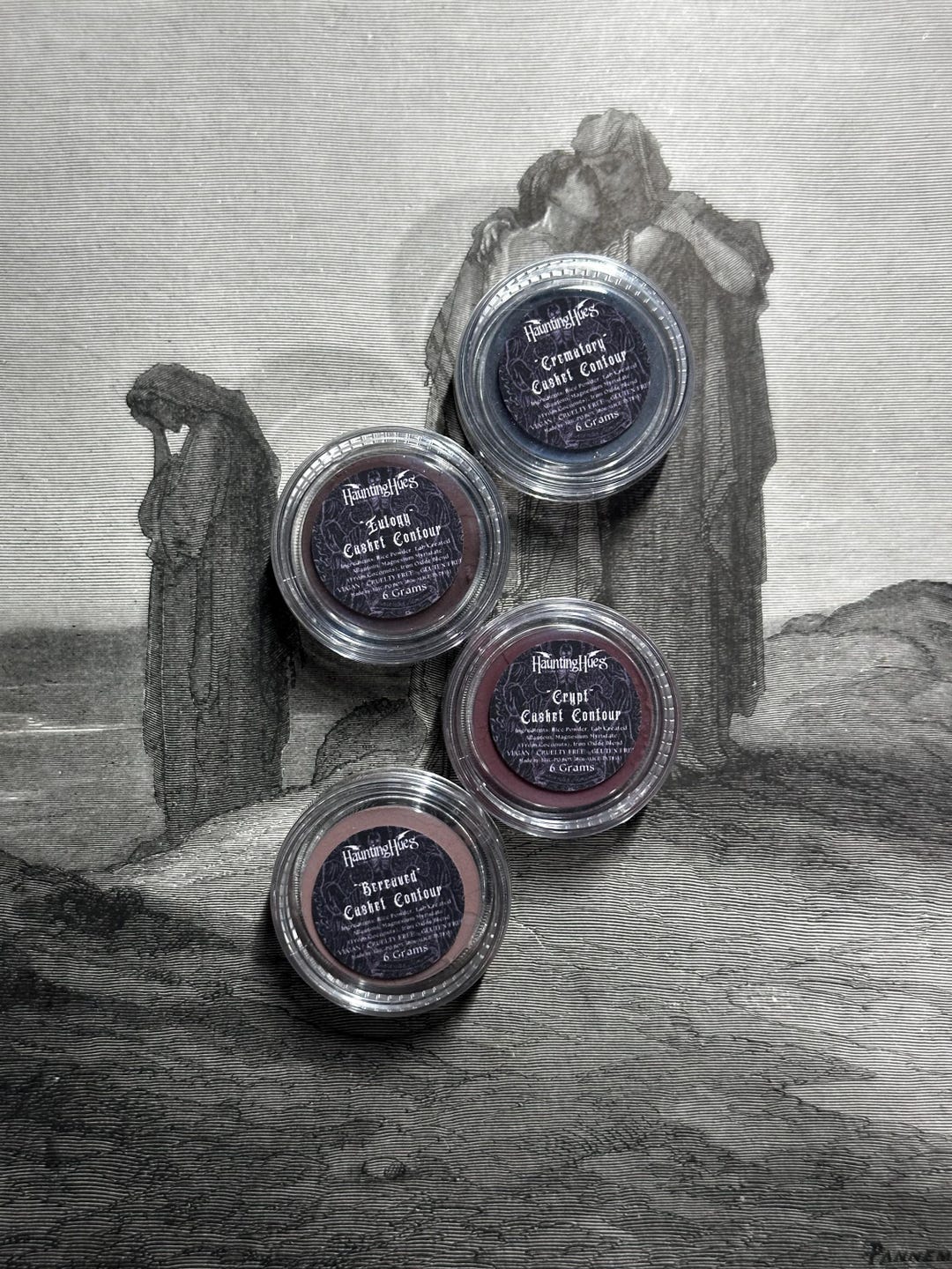Mini Contour Set - Casket Contour Powder - Rice Powder - Etsy