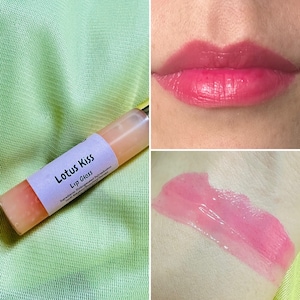 Lotus Kiss - Mood Changing Lip Gloss - Oil Slick Lip Topper - Vegan Cruelty Free