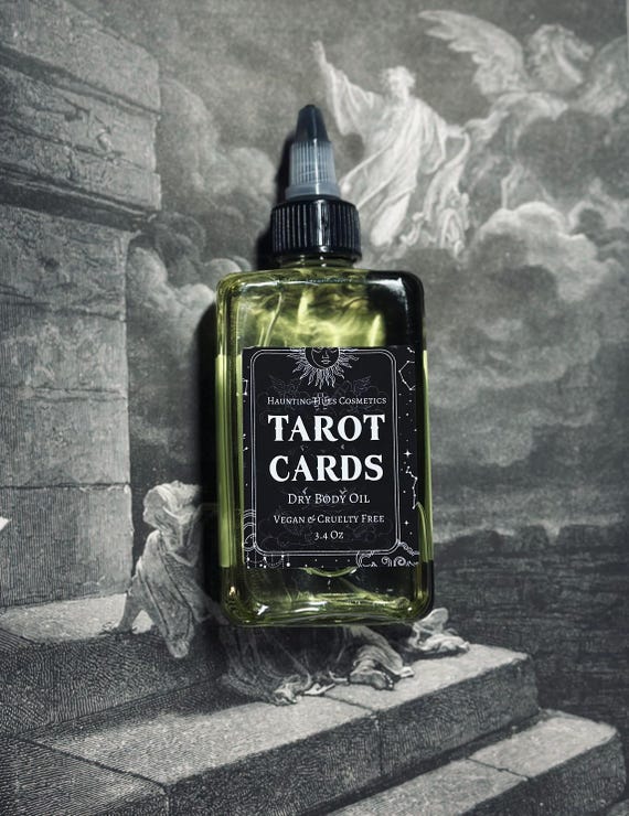 Tarot Cards - Scented Dry Body Oil - 3.4 Ounces