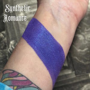 Synthetic Romance - Deep Violet Purple Eyeshadow Goth Gothic Lolita Witch Wiccan