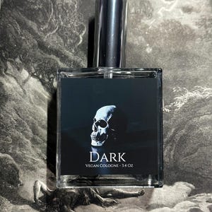 Dark - Men&#39;s Cologne Vegan Perfume Collection - Witch Gothic Goth - All Natural Handmade