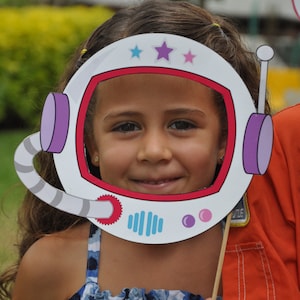 Casco de astronauta DIY patrón de máscara de cabeza de papel 3d, diseño  digital -  México