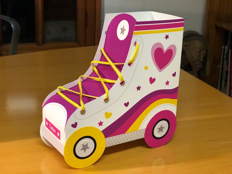 Roller Skate Party Favor Boxes / Roller Skate Party Favors Etsy