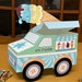 Ice Cream Truck Printable Favor Box / DIY Ice Cream Party Favors ...