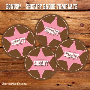 Pink Cowgirl Party Cupcake Toppers and Wrappers / Wild West Printable ...