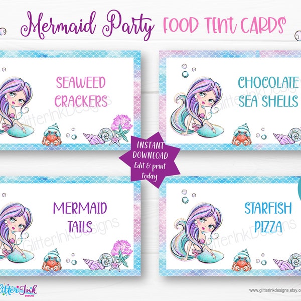 mermaid-birthday-place-cards-etsy