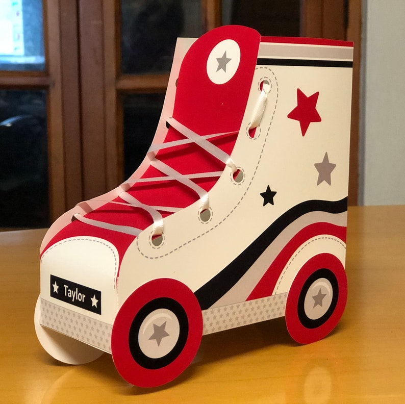Roller Skate Party Favor Boxes / Roller Skate Party Favors Etsy