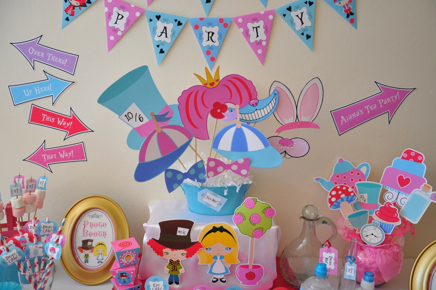 セル画★不思議の国のアリス マッドハッター お茶会 ティーパーティー fit=scale-down,w=1200