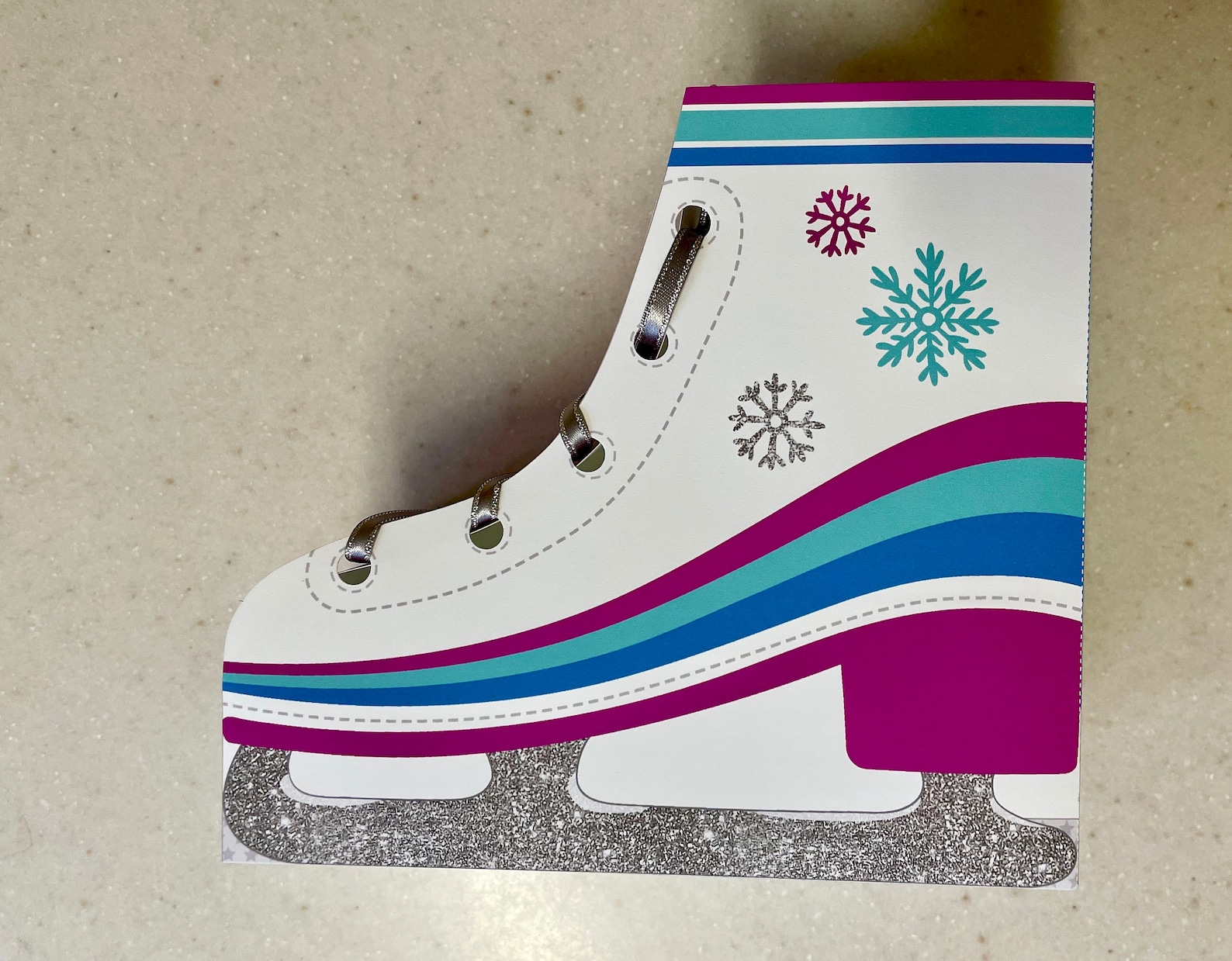 Ice skate party favors / Ice skating party printable favor Etsy