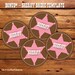 Pink Cowgirl Party Cupcake Toppers and Wrappers / Wild West Printable ...