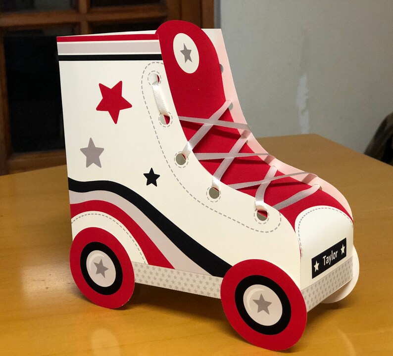 Roller Skate Party Favor Boxes / Roller Skate Party Favors Etsy