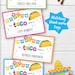 What's Your Taco Name Printable Party Game, Taco Tuesday Nickname ...