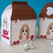 Puppy Dog Birthday Party Printable Dog House Favor Box TWO Designs ...