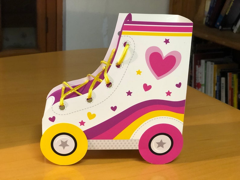 Roller skate party favor boxes / Roller skate party favors Etsy France