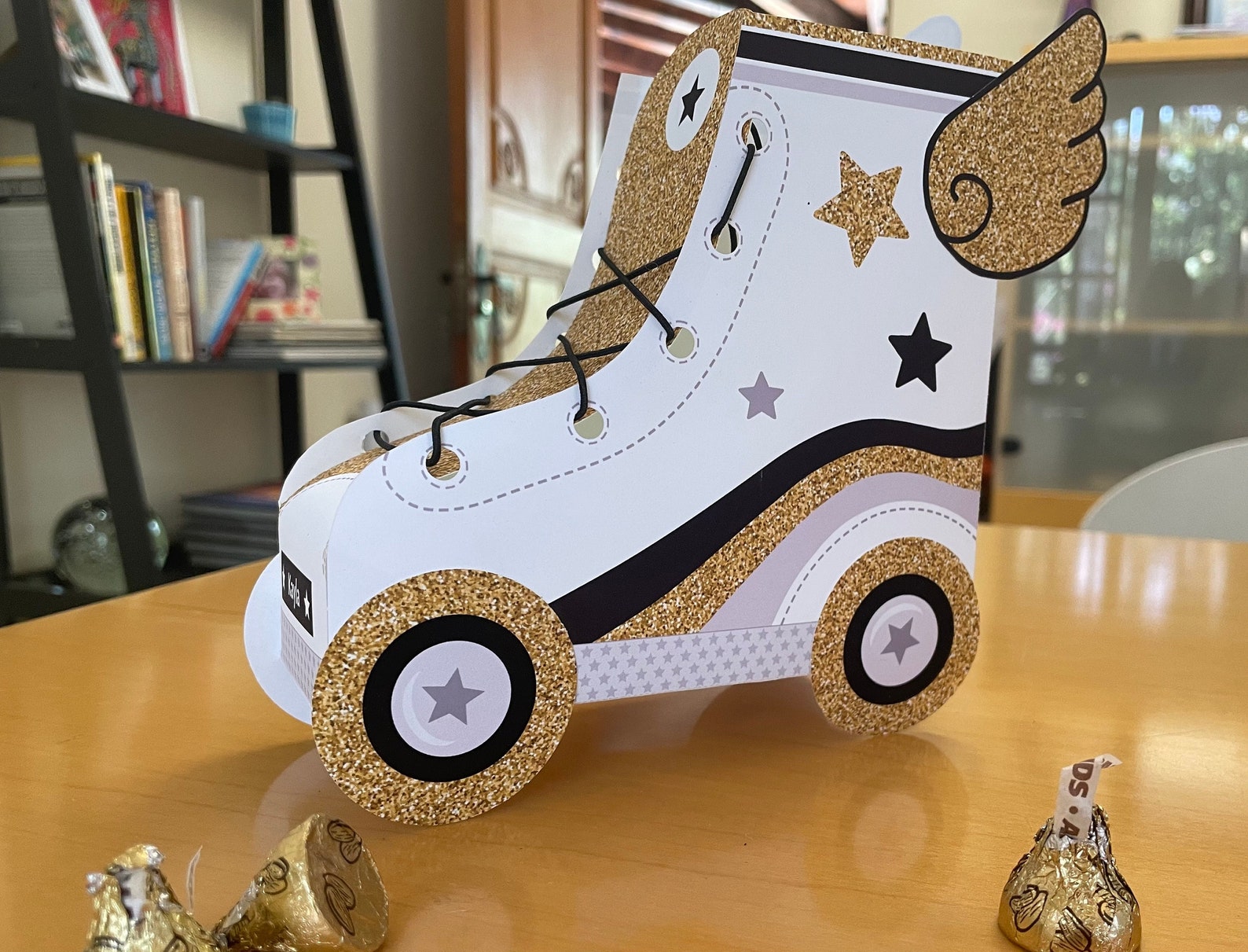 Roller Skate Party Favor Boxes / Printable Roller Skate Party Etsy