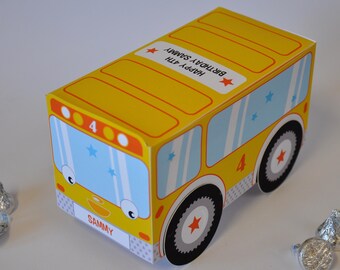24 Stück Schulbus Leckerli-Boxen – Gelbe Party-Dosen Für Kindergeburtstag, Schule & Feiern
