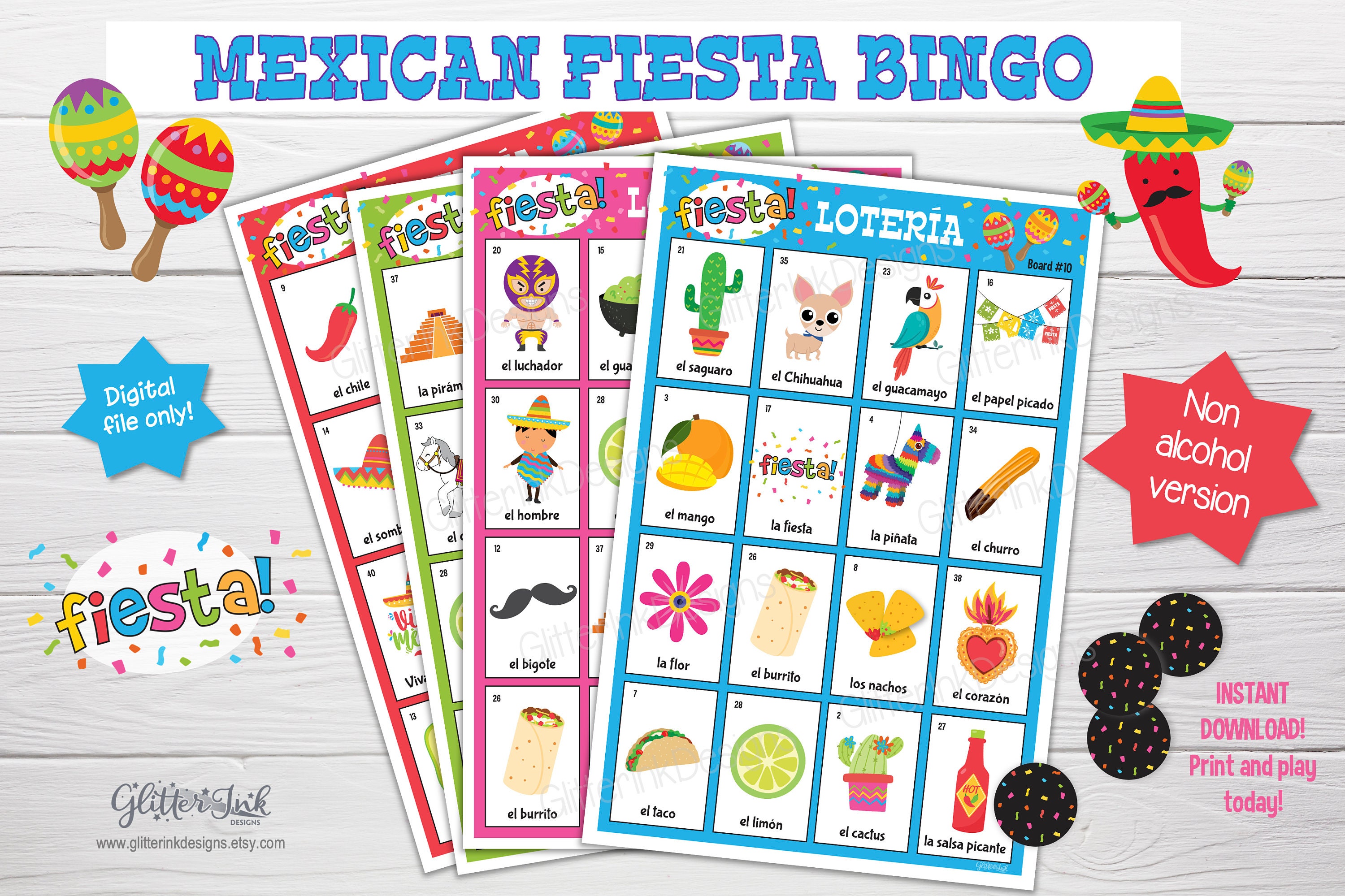 Spanish Greetings Activity | Digital or Print Taco Tuesday Game