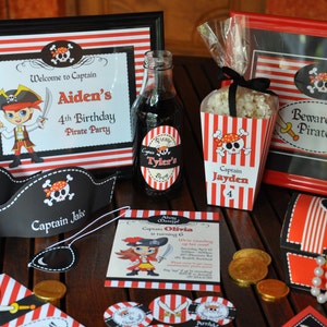 Pirate Party Decorations / Printable Pirate Birthday Decor / Pirate ...