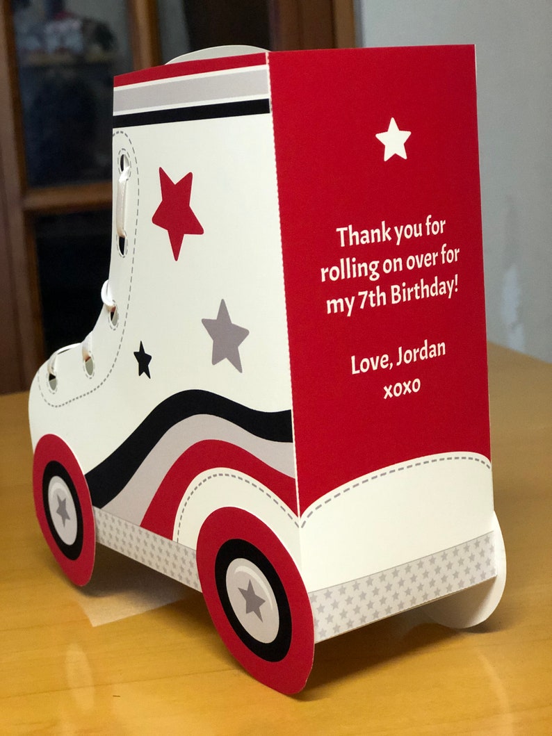 Roller Skate Party Favor Boxes / Roller Skate Party Favors Etsy