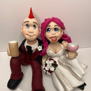 Personalised Wedding Cake Topper Custom Made