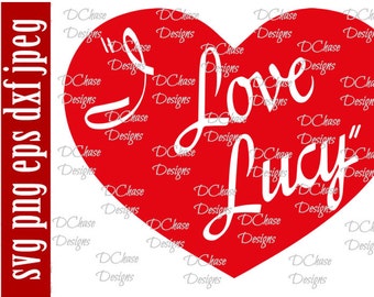 Lucy svg | Etsy