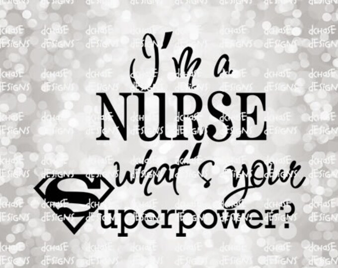 I'm Massage Therapist What's Your Superpower - 3" Sew Iron On