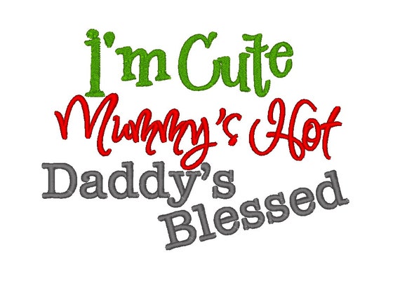 Daddy/'s Sunshine Machine Embroidery Design