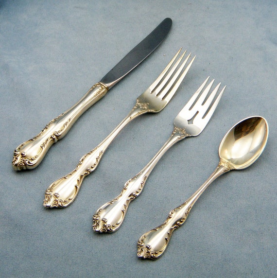 $ Towle Debussy Sterling Silver Individual Butter Spreader
