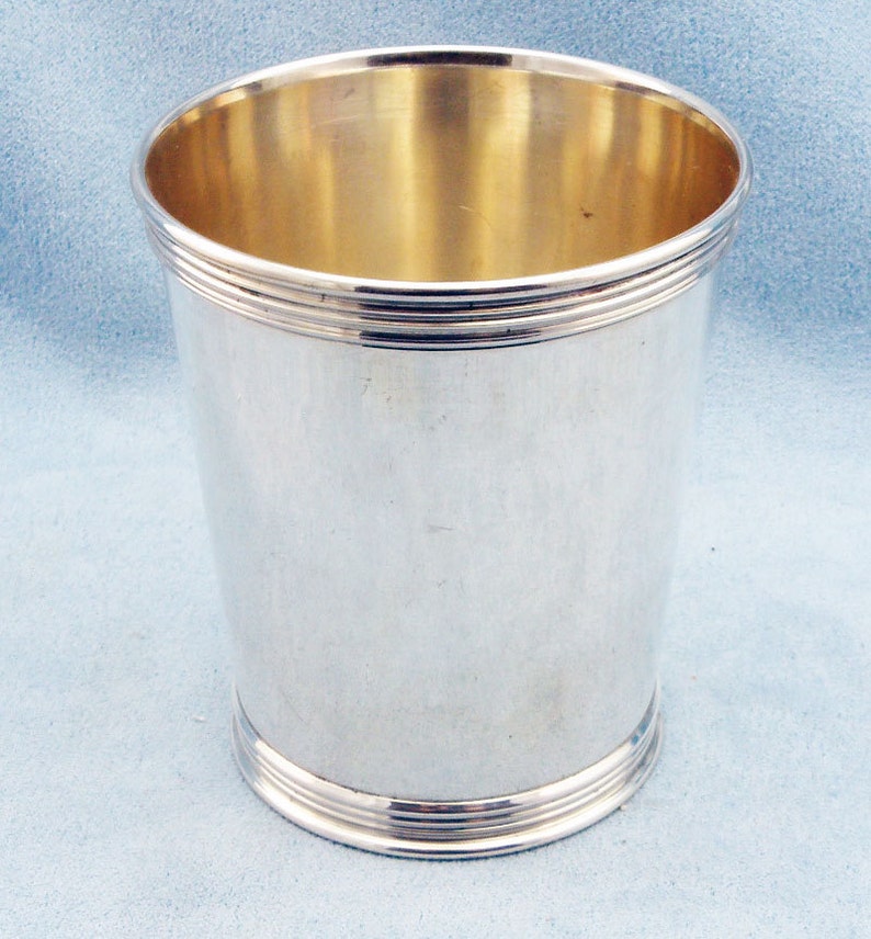 Vintage Sterling Silver Mint Julep Cup by TREES No Monograms Etsy