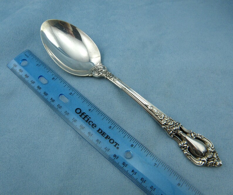 LUNT ELOQUENCE Sterling Silver Table Spoon/Serving Spoon 8 Etsy