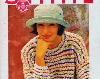 Stahl Knitting & Crocheting Patterns Magazine No. 10 in English German and Norwegian 28 Gorgeous Knit or Crochet Patterns Craft Supplies