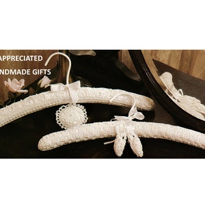 Digital Download Crochet Sachet Clothes Hangers Pattern - Vintage Closet Sachet Hangers for Gifts PDF Pattern File - Crochet Supplies