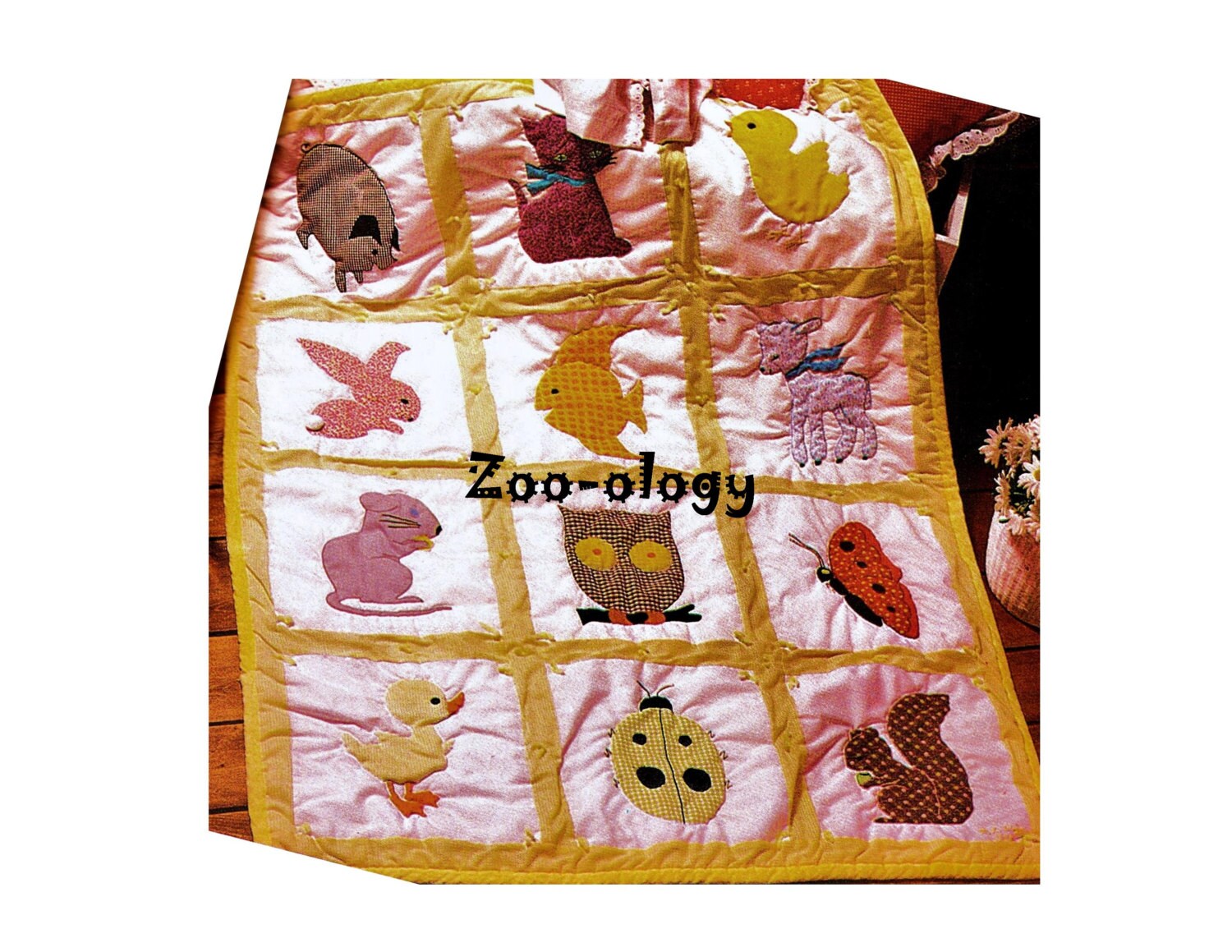 Veterianary Pattern Print Quilt