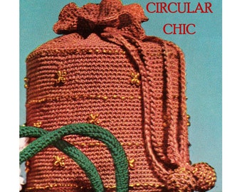 Digital Download Crochet 40's Crochet Beaded Handbag Pattern - Old Vintage Crocheted Purse PDF Pattern Crochet Supplies