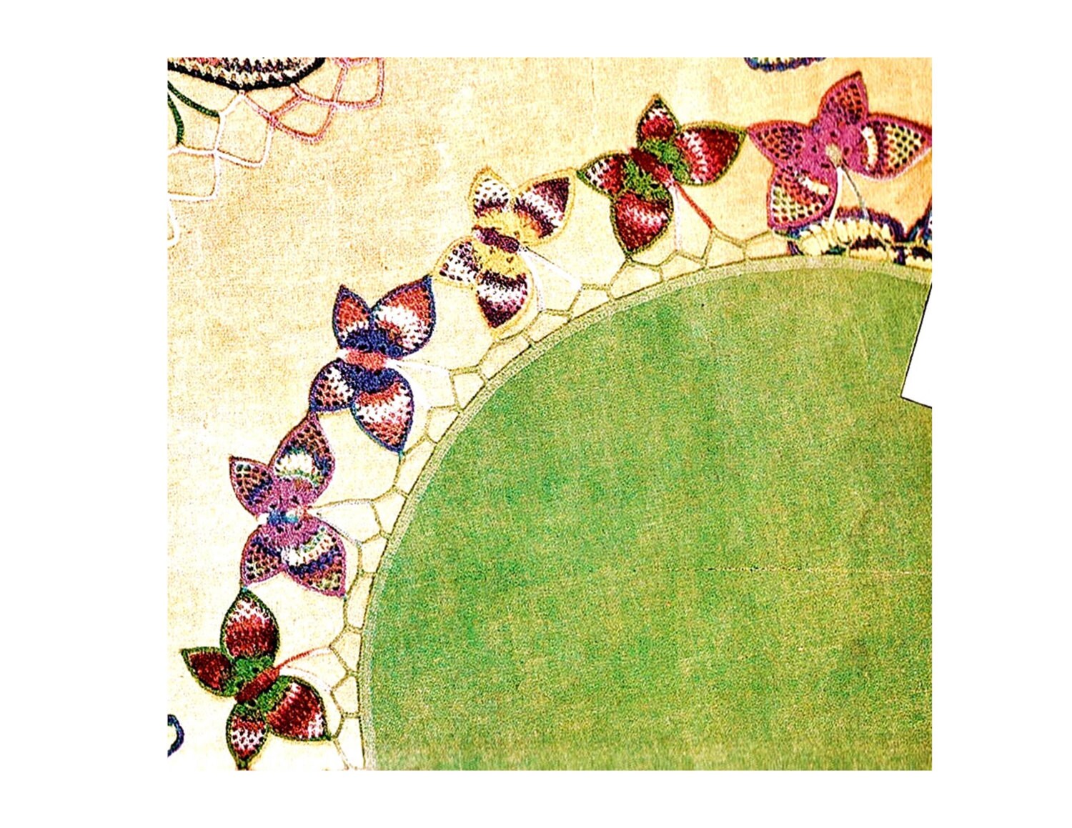 Digital Download Crochet Butterfly Edging Patterns - 40's Charming PDF ...
