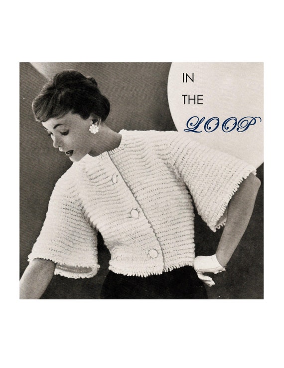 Crochet loop stitch cardigan pattern hotsell