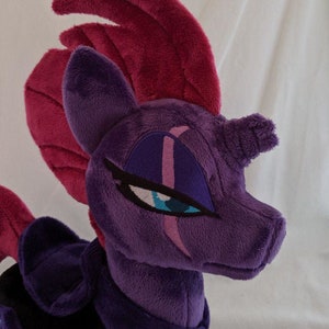 My Little Pony: The Movie Tempest Shadow Handmade Plush Toy MADE TO ORDER