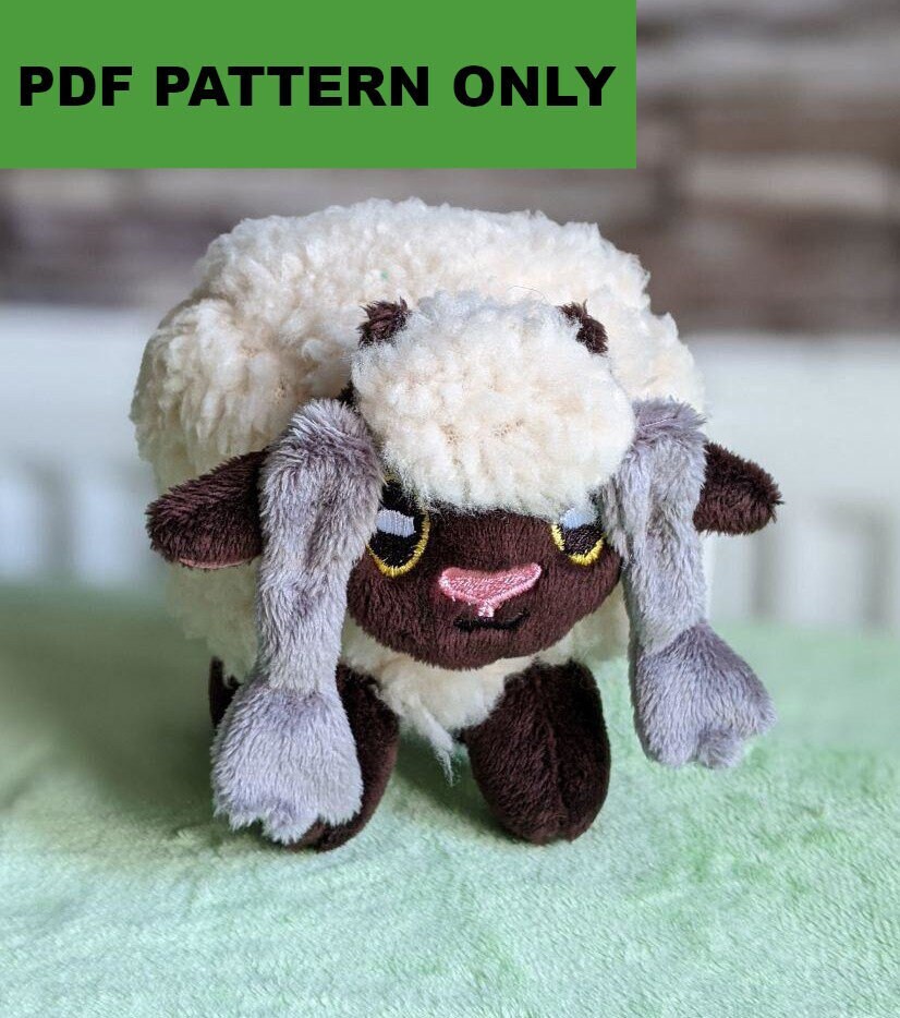 Pokemon Sword Shield Wooloo ITH Sewing Plush Pattern Etsy UK