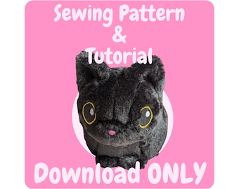 Loaf Cat/Void Cat Pattern & Embroidery Files