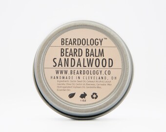 Sandalwood - All Natural Beard Balm - 1oz.