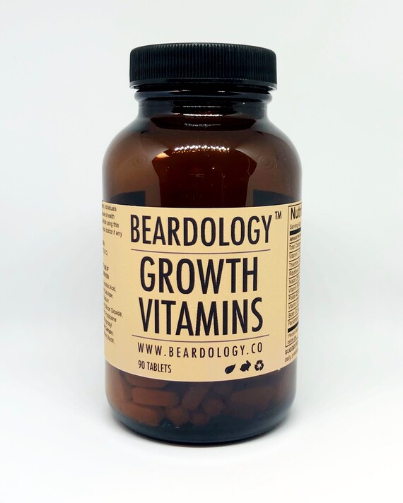 Beard Growth Vitamins 90 Tablets