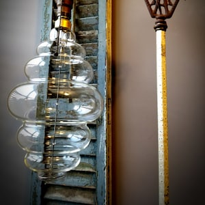 Grand Nostalgic Bulb- Beehive Shape, 60w Incandescent Oversized Edison Filament, Vintage Style Extra Large Glass Lamp, Standard Base