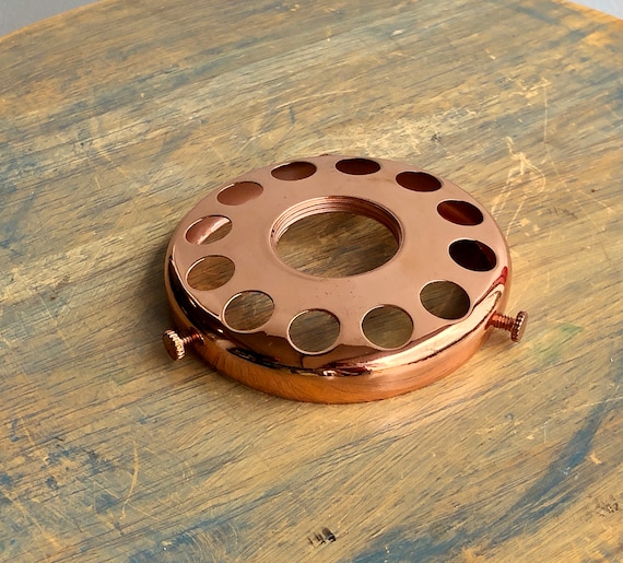 Uno Threaded Shade Holder 2-1/4in. Fitter Lamp Shade Holder DIY Lamp - Foto 13