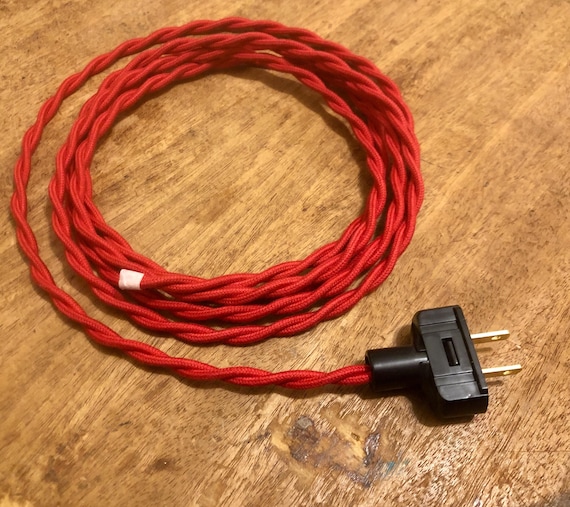Cavo Per Illuminazione ElekTek Cavo Tessuto Intrecciato Ritorto Lampade