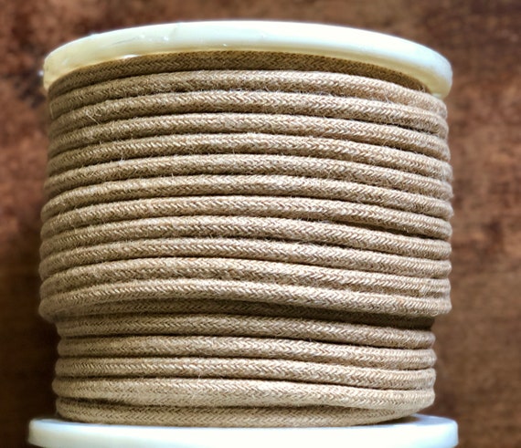 Rustic Jute Rope Cable, 3 Core