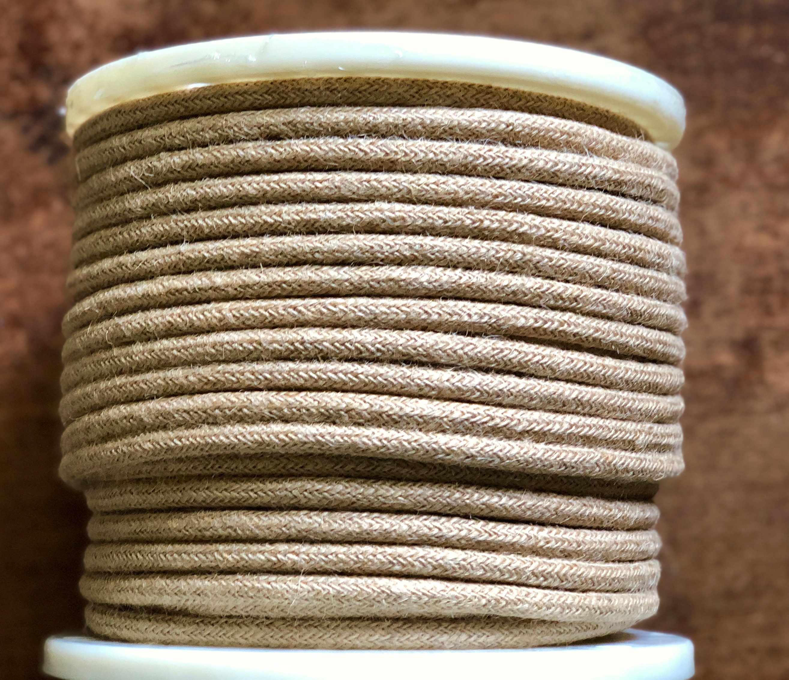Wired Jute Twine 9 Yard Roll Choose Your Color 