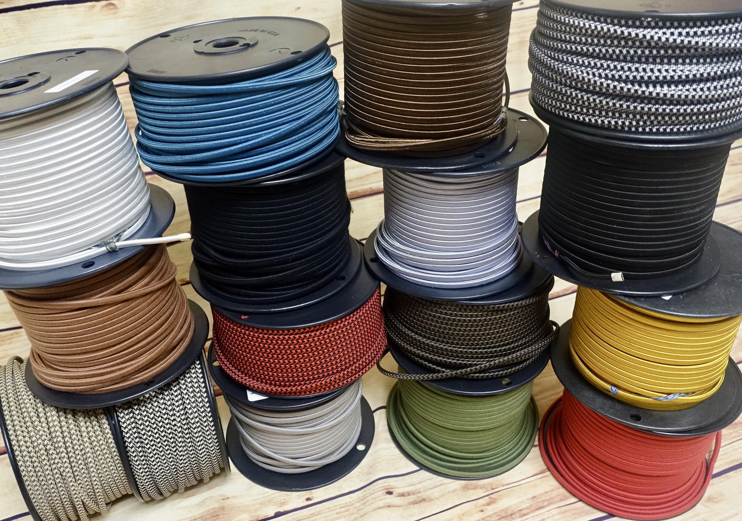 25 Feet 2wire Cloth Covered Cord FREE US SHIPPING Vintage Etsy