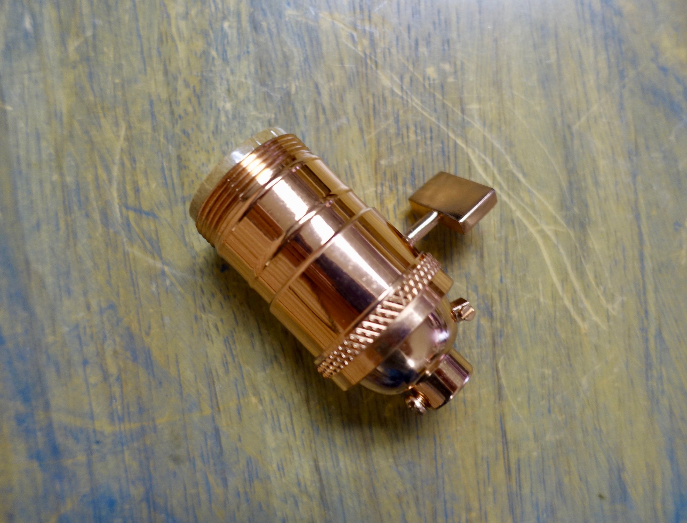 Lamp Making Hardware Socket Separate Uno Threaded Shade Holder - 4" Fitter, Stamped Brass, For Lamp Making (Socket Sold Separately) Lampshades With Uno Fitter - Foto 10